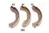 Комплект гальмівних колодок JAPANPARTS GF-102AF GF102AF