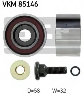 Ролик обводной Hyundai, Kia 1.5CRDi, 2.0CRDi, 2.2CRDi 04.01- SKF VKM85146