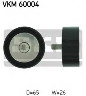 Паразитный / ведущий ролик, поликлиновой ремень SKF VKM60004