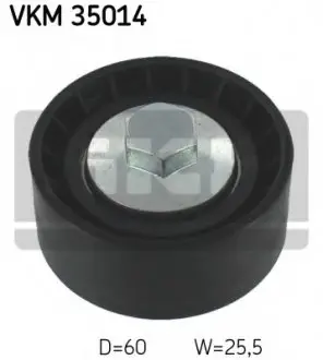 Паразитний / провідний ролик, полікліновий ремінь SKF VKM35014