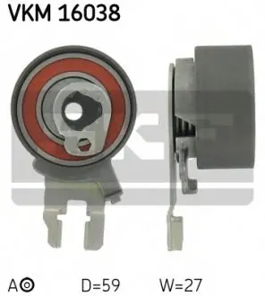 Ролик ремня грм натяжной VOLVO S40/S60/S80/XC90/XC60 "2,0/2,5L "98>> SKF VKM16038