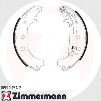 Тормозные колодки барабанные ZIMMERMANN 109901542 (фото 1)