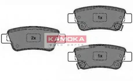 Колодка торм.Honda CR-V задн. KAMOKA JQ1018466