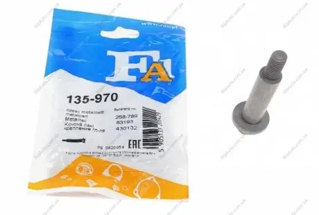 Болт вихлопної системи FA1 135-970 Fischer Automotive One (FA1) 135970