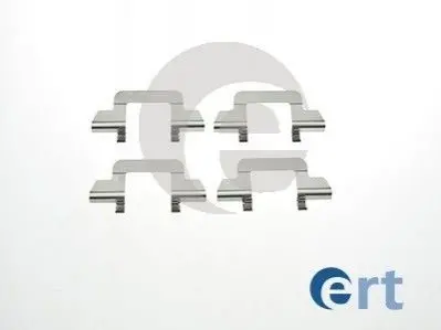 Монтажный к-кт тормозных колодок ERT 420170 (фото 1)