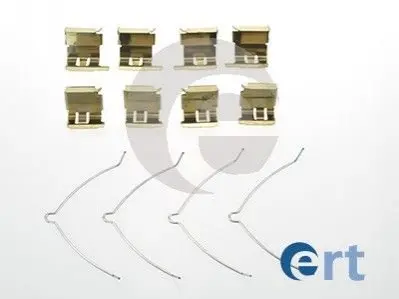 Монтажний к-кт гальмівних колодок ERT 420082
