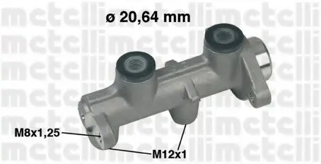 Головний гальмівний циліндр 05-0307 Metelli 050307
