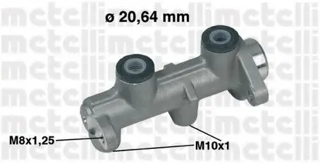 Головний гальмівний циліндр 05-0306 Metelli 050306