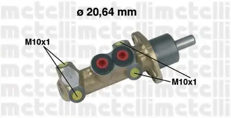 Главный тормозной цилиндр 05-0044 Metelli 050044