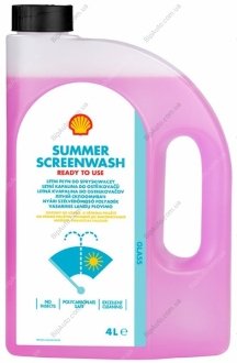 Омивач скла літній Summer Screenwash (ready) 4л SHELL AS37A (фото 1)