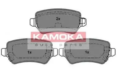 Комплект гальмівних колодок, дискове гальмо KAMOKA JQ1013042