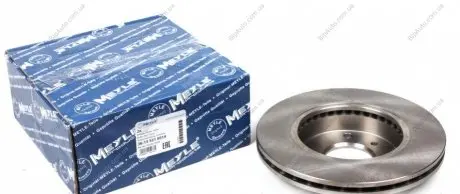 Тормозной диск вентилируемый передний Nissan ALMERA II 36-15 521 0014 MEYLE 36155210014