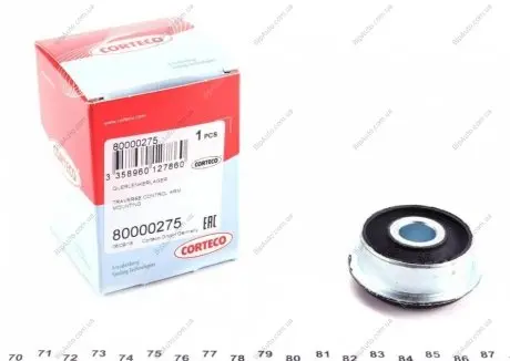Сайлентблок балки (задньої) Audi 100/200 1.8-2.2 Quattro -91 CORTECO 80000275