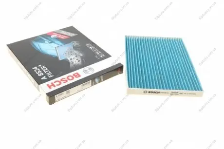 ФІЛЬТР САЛОНУ З АКТИВОВАНИМ ВУГІЛЛЯМ 0 986 628 524 BOSCH 0986628524