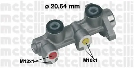 Головний гальмівний циліндр 05-0190 Metelli 050190
