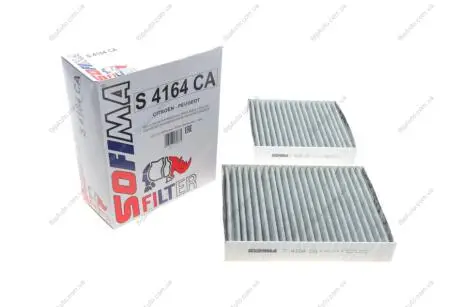 Фільтр салона (к-кт) S 4164 CA SOFIMA S4164CA
