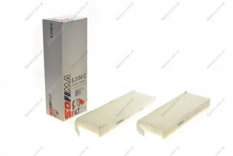 Фільтр салона (к-кт) S 3154 C SOFIMA S3154C