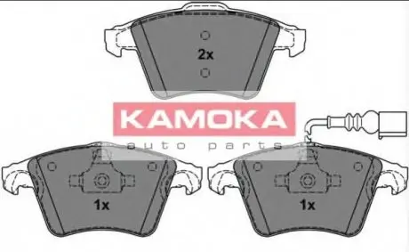 Колодка торм.VW Transporter KAMOKA JQ1013286 (фото 1)