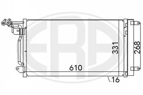 Радіатор ERA 667026