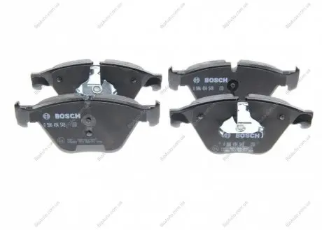 Колодки гальмівні (передні) BMW 5 (F10/F11)/6 (F06/F12/F13) 09-16 0 986 494 549 BOSCH 0986494549