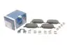 Комплект тормозных колодок, дисковый тормоз BOSCH 0986424775