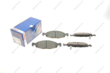 Комплект тормозных колодок, дисковый тормоз BOSCH 0986424666