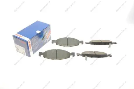 ГАЛЬМІВНІ КОЛОДКИ, ДИСКОВІ 0 986 424 666 BOSCH 0986424666