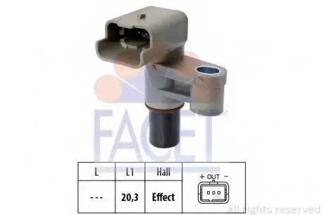Датчик частоты вращения вала FACET 9.0462