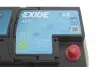 Стартерная аккумуляторная батарея, Стартерная аккумуляторная батарея EXIDE EK600 (фото 2)
