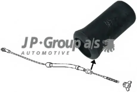 Трос, управление сцеплением JP GROUP 8170250602