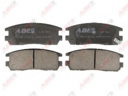 Комплект тормозных колодок, дисковый тормоз ABE C29001ABE