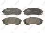 Комплект тормозных колодок, дисковый тормоз ABE C10327ABE