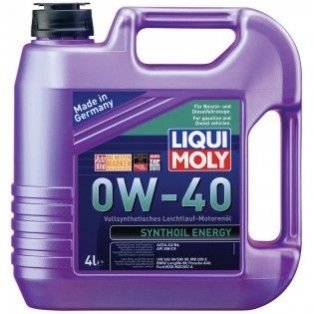 Олива моторна Synthoil Energy 0W-40 (4 л) LIQUI MOLY 7536