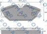 Колодки тормозные дисковые FO 688981 FOMAR FO688981 (фото 1)