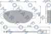 Колодки гальмівні дискові FOMAR FO 582881 FO582881