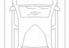 Трос ручного гальма Ford Ssorpio 85-4/91 COFLE 11.549 (фото 2)