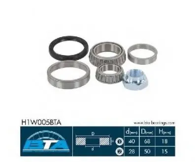 Подшип ступ передн. LT 28/35 82> BTA H1W005BTA