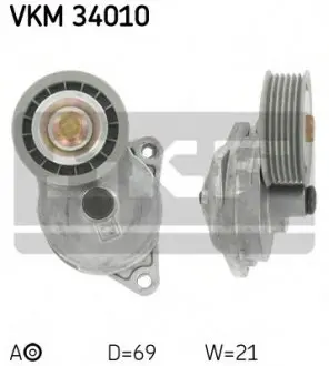Натяжитель ремня FORD/MAZDA Cougar/Focus/Maverick/Mondeo/Tribute "1,6/2,0L "96>> SKF VKM34010
