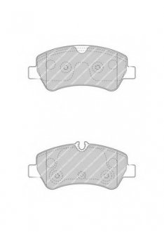 Комплект тормозных колодок, дисковый тормоз FERODO FVR4398 (фото 1)