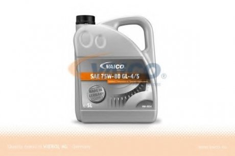 Масло трансмиссионное SAE 75W-80 GL-4/5 5L VAICO V60-0314