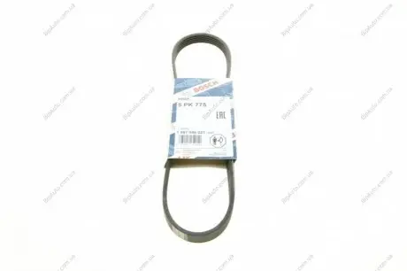 РЕМІНЬ П-КЛИНОВИЙ 5PK775 1 987 946 021 BOSCH 1987946021