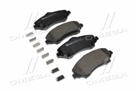 Гальмівні колодки дискові P11 022 BREMBO P11022 (фото 1)