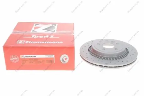 Диск гальмівний SPORT Z ZIMMERMANN 610371852 (фото 1)