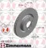 Тормозной диск ZIMMERMANN 450.5202.20 450520220