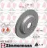 Диск тормозной (Coat Z) ZIMMERMANN 400366320 (фото 5)