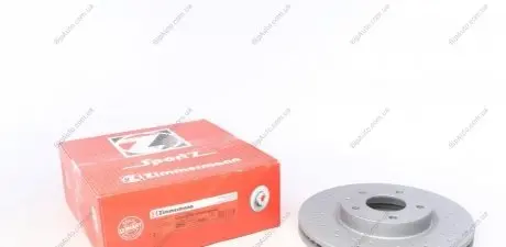 Диск гальмівний 370.3050.52 ZIMMERMANN 370305052