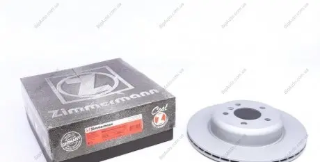Тормозной диск зад вентил. BMW F10 20-35i (330x20) ZIMMERMANN 150348420