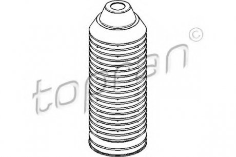 Защитный колпак / пыльник, амортизатор TOPRAN / HANS PRIES 103496 (фото 1)