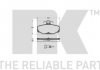 Комплект гальмівних колодок, дискове гальмо NK 222517