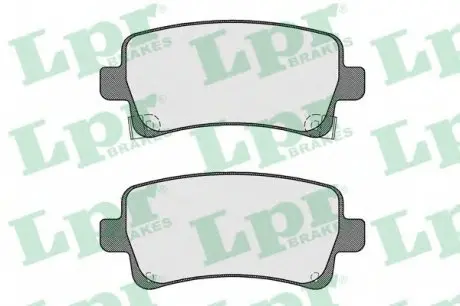 Тормозные колодки дисковые LPR 05P1584